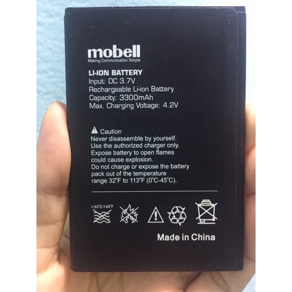 Pin điện thoại mobell nova i4