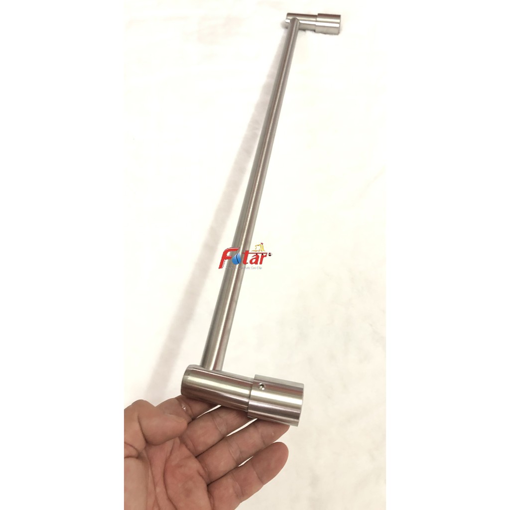 [TRỤC TIỆN ĐẶC] Máng Khăn Treo Tường Nhà Tắm INOX 304 Cao Cấp MK1 MÁNG KHĂN ĐƠN TRỤC TIỆN, inox 304 chống han rỉ