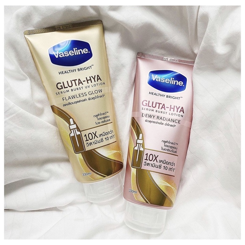 Sữa Dưỡng Thể Trắng Da Vaseline Gluta-Hya Burst Lotion.