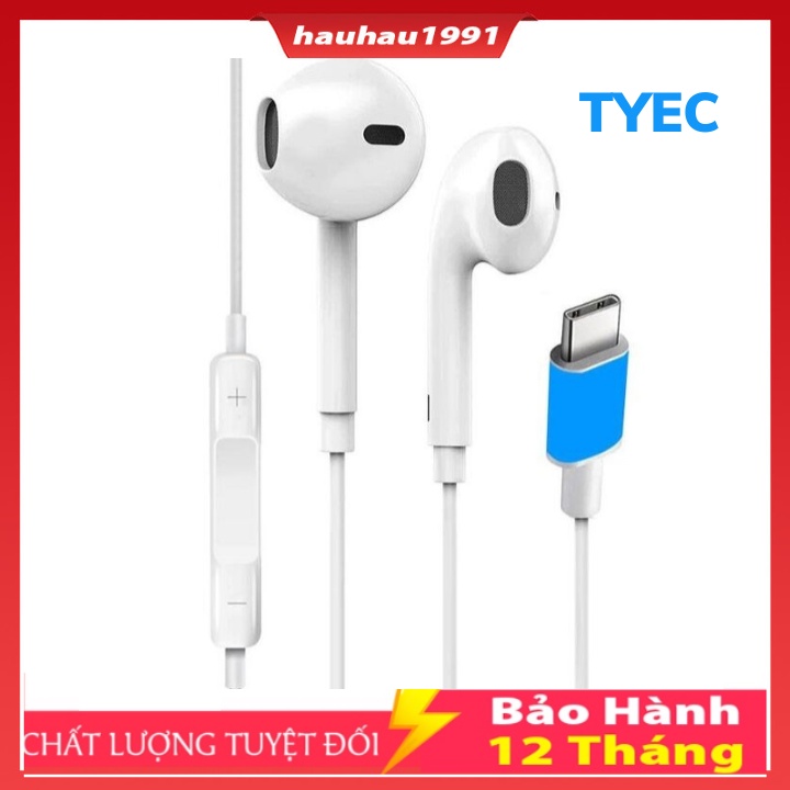 Tai nghe có dây chân Type c nhét tai, tai phone android nhét tai, Hàng Cao Cấp, Bass Căng Nghe Nhạc Cực Hay