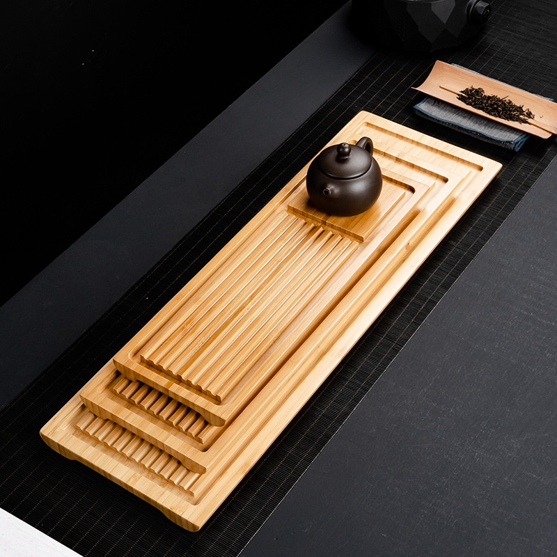 Khay Trà Tre Già Kiểu Dáng Nhật Bản Dùng Decor Bàn Trà Đạo