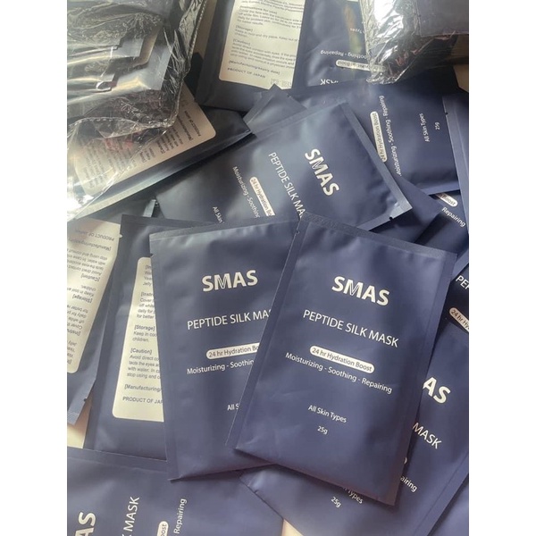 MẶT NẠ PHỤC HỒI, DỊU DA SMAS PEPTIDE SILK MASK