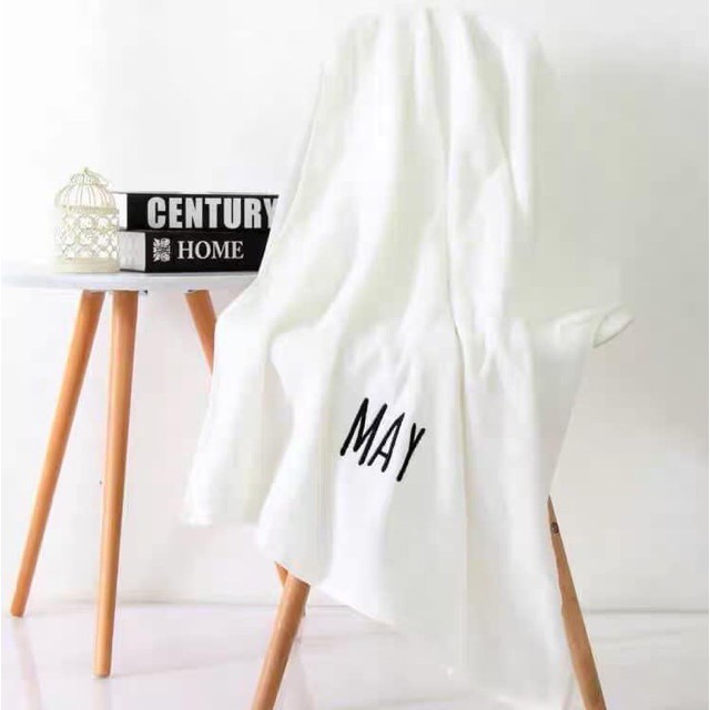 KHĂN TẮM SPA KHÁCH SẠN COTTONG IN TÊN THÁNG TO 70*140cm