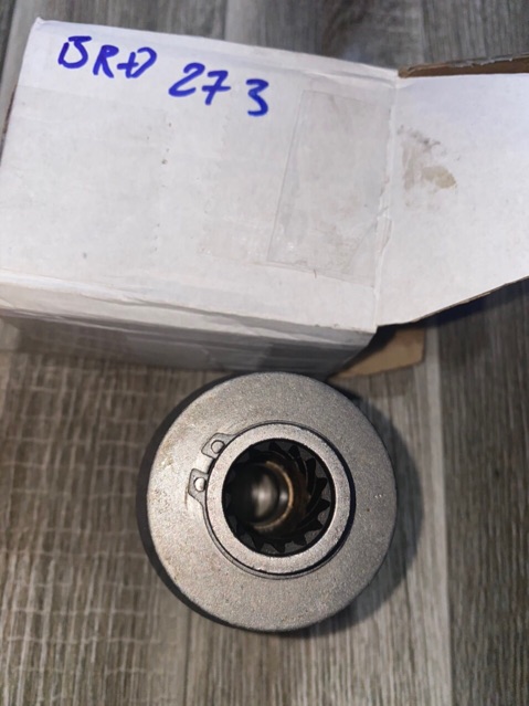 Sản phẩm gia đình làm: Phụ tùng ô tô/ Răng đề 273A 11R to 14 then bé