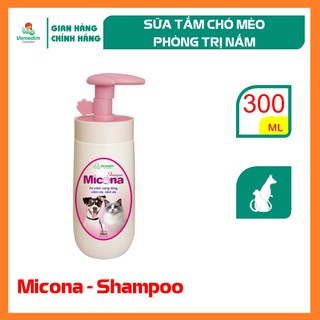 Sữa Tắm Trị Nấm, Viêm Da Ngăn Ngừa Cho Chó Mèo Micona Vemedim 200ml