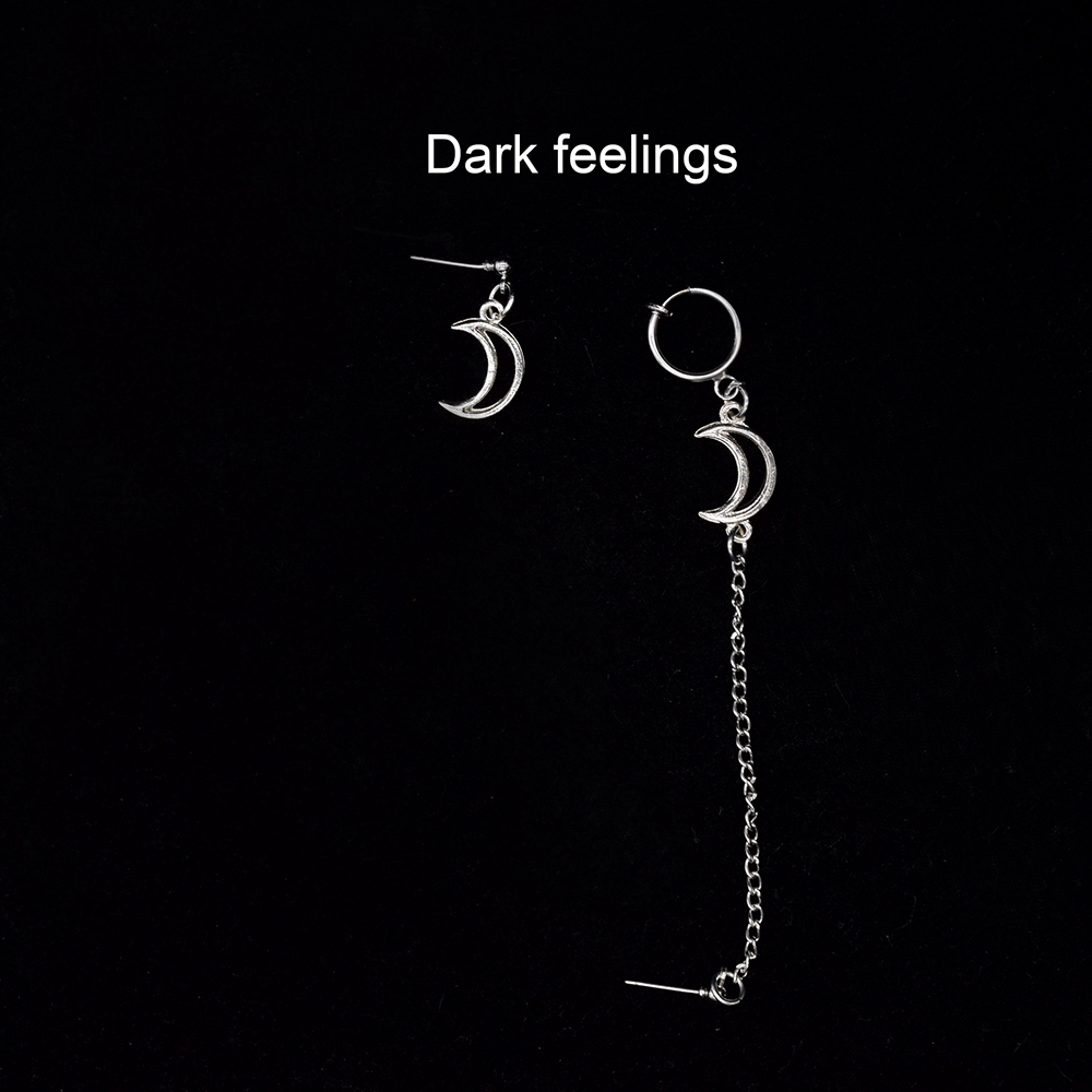 Khuyên Tai Nữ Hình Mặt Trăng Thời Trang