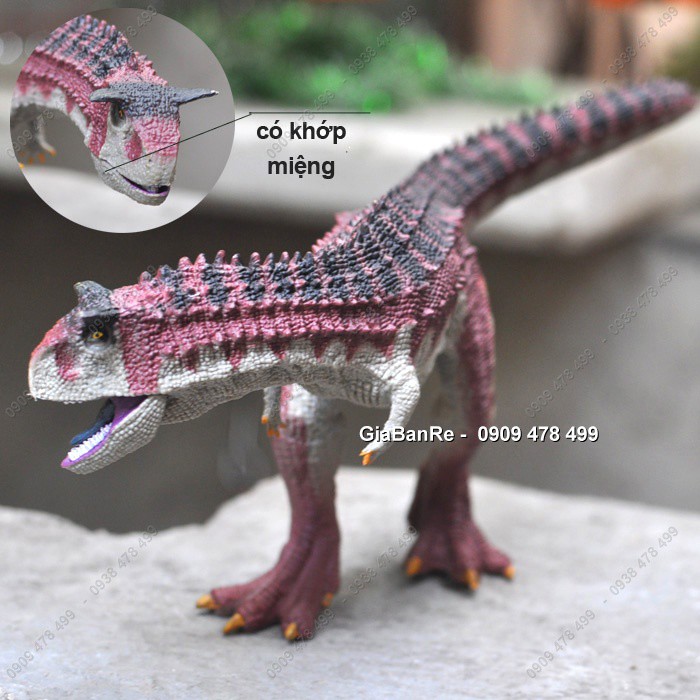 Mô Hình Khủng Long Sừng Ác Quỷ Carnotaurus Cúi Đầu - Size Trung - 77232