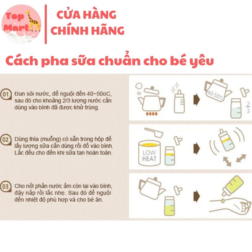 Sữa dê Biosble A+ Goat Kid số 0 - Sữa cho bé dị ứng đạm bò, phát triển thể chất trí não