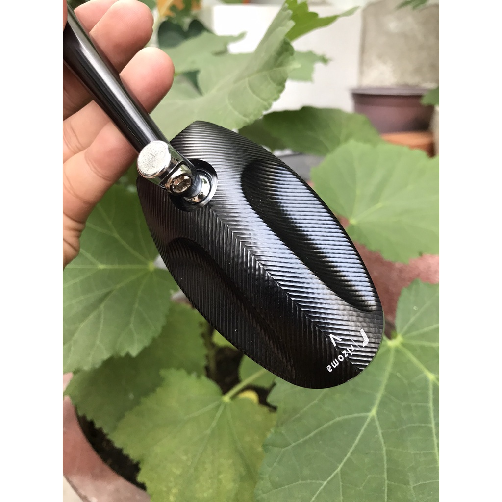 Kính rizoma, kính sò RIZOMA màu đen lắp vario vision sh150 air blade sonic satria exciter - phụ kiện xe máy