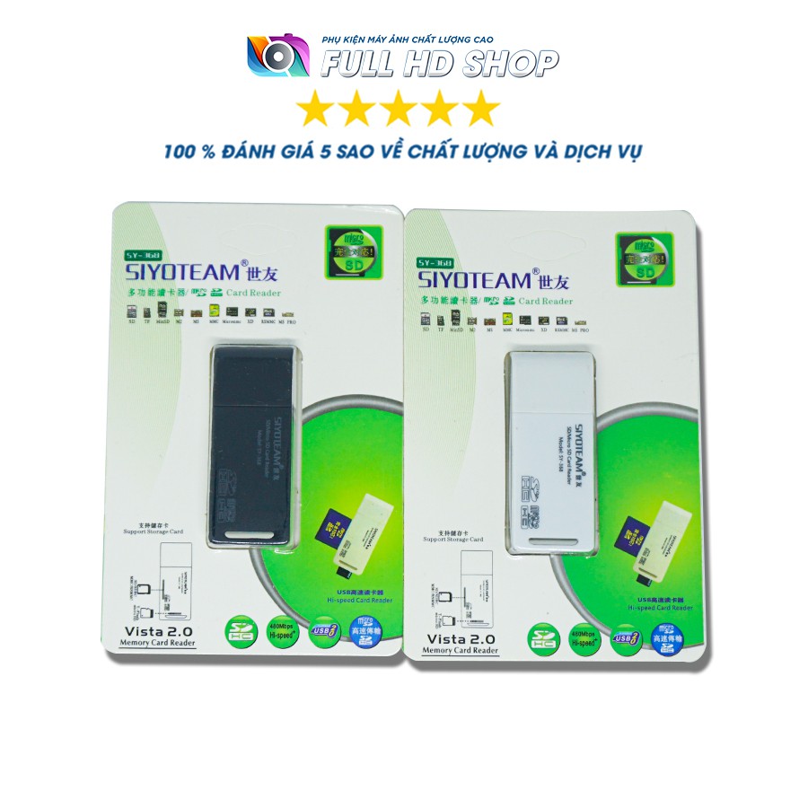 Đầu đọc thẻ nhớ SD, MicroSD - Nhỏ gọn, tốc độ cao - Full HD Shop | WebRaoVat - webraovat.net.vn