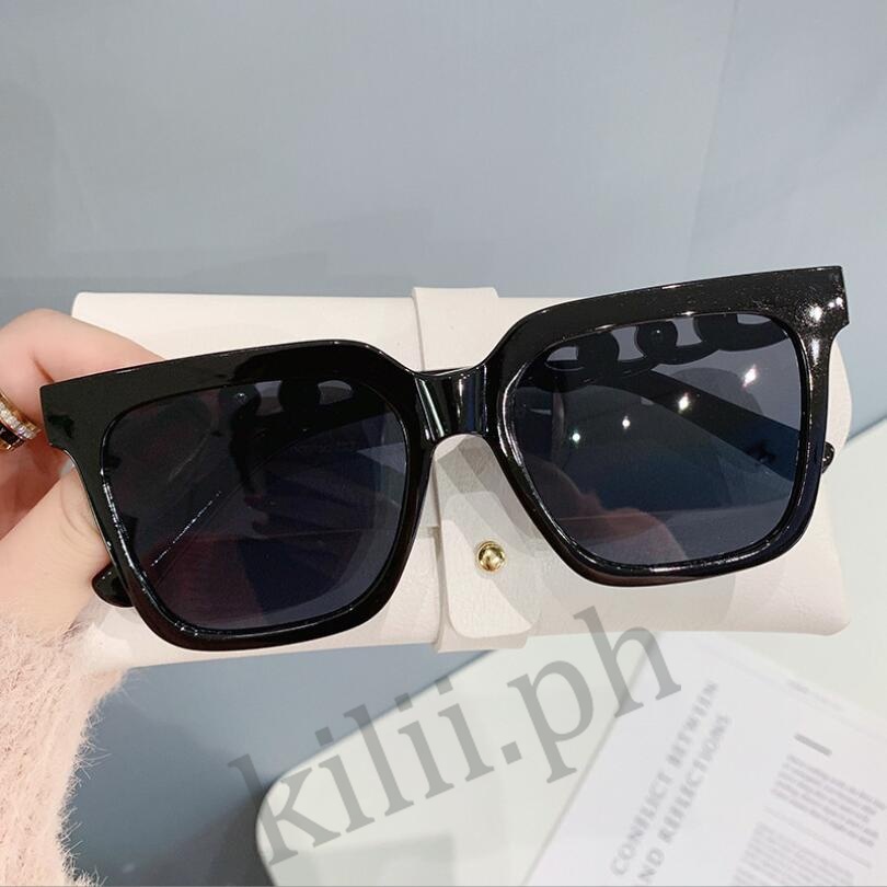 Kilii Kính Mát Gọng Vuông Phong Cách Vintage Thời Trang