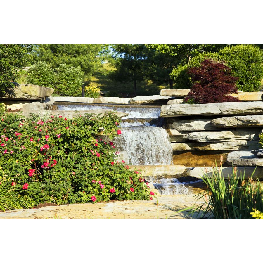 Tranh 3D Thác Nước Thiên Nhiên Đẹp Hũng Vỹ