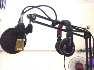 HEADPHONE MARVO (H8333)( ĐEN ĐỎ)