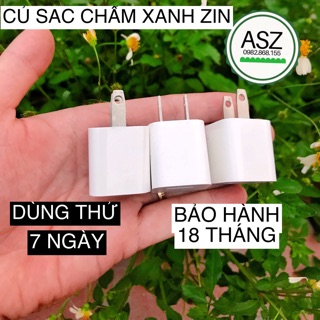 CỦ SAC IPHONE CHẤM XANH ZIN
