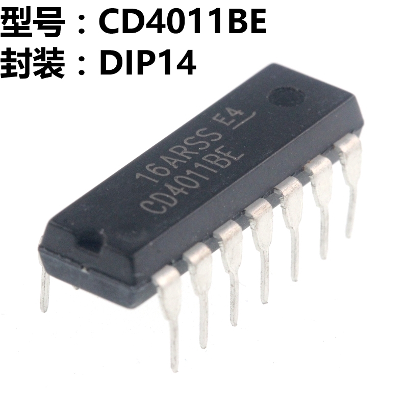 Cd4011Be Cd4011 Dip14 In-Line