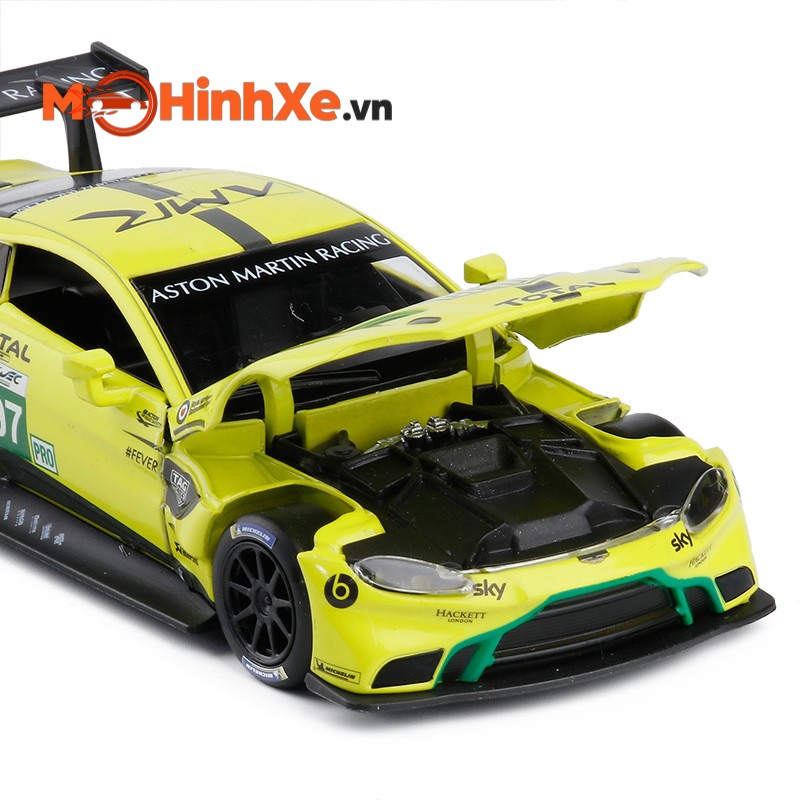 MÔ HÌNH XE ASTON MARTIN VANTAGE GTE LE MANS 1:32 UNI-FORTUNE