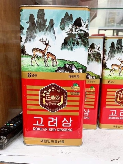 GIÁ SỐC: HỒNG SÂM KHÔ 6 NĂM TUỔI, HỘP THIẾC, 300GR HÀN QUỐC, hsd 2025 | BigBuy360 - bigbuy360.vn