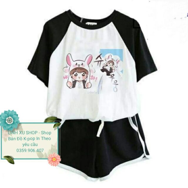 Bộ hè BTS BT21 KPOP in theo yêu cầu | BigBuy360 - bigbuy360.vn