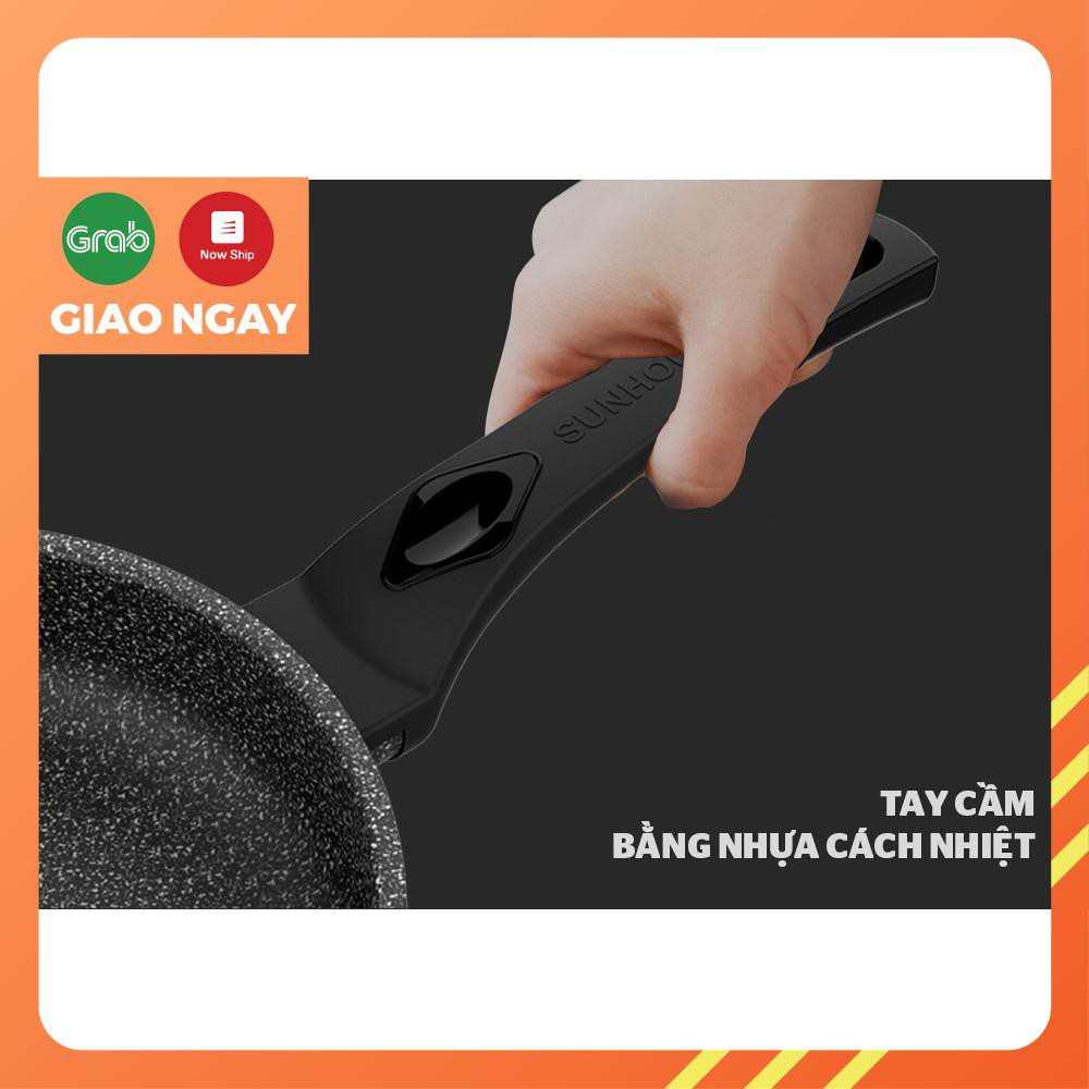 CHẢO SUNHOUSE CHỐNG DÍNH, LOẠI SIÊU BỀN ĐÁ CAO CẤP NHẤT DÒNG CHẢO SUNHOUSE, từ size 18, 20, 24, 26, 28 cm đến 30cm