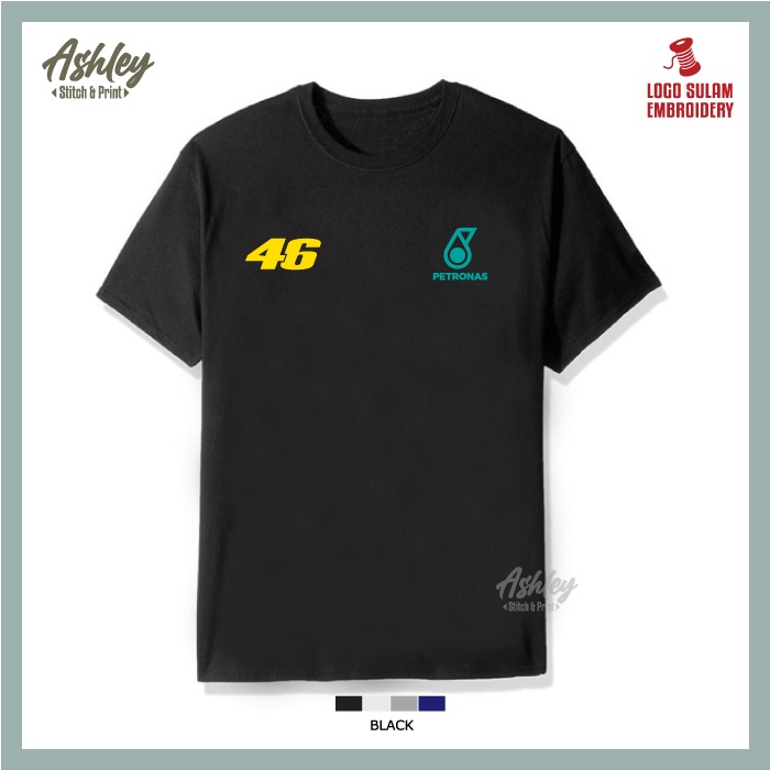 Áo Thun Nam In Chữ PETRONAS 46 VR Valentino Rossi SRT Sepang Team Yamaha Monster Energy MotoGP OFkihh90FCbnhn12