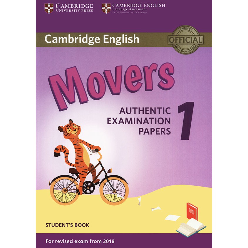 Sách - Cambridge English - Movers 1 (For revised exam from 2018)