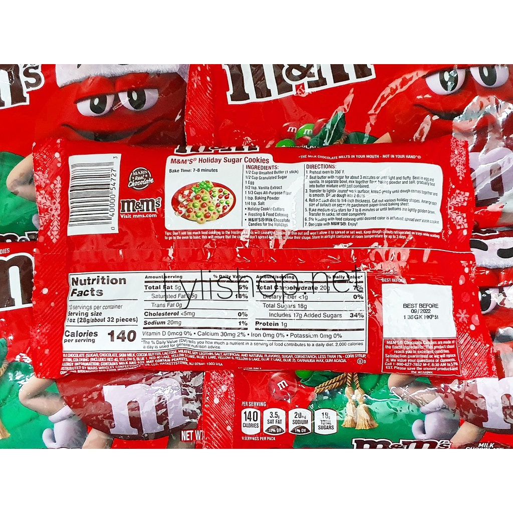 Kẹo Socola M&amp;M Milk Chocolate 283.5g