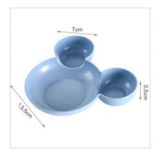 Khay ăn dặm lúa mạch hình mickey - (D19_Micky)
