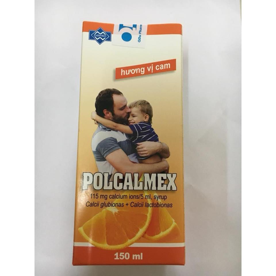 POLCALMEX 150ML BỔ SUNG CALCIUM CHO CƠ THỂ