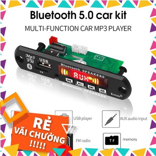 Bộ mạch giải mã âm thanh mp3 fm kết nối bluetooth 5.0 12v