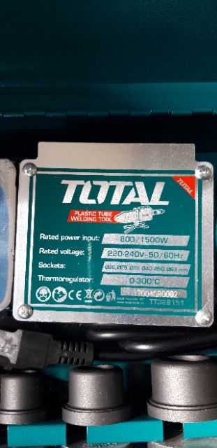 MÁY HÀN ỐNG NHỰA TOTAL MODEL: TT328151