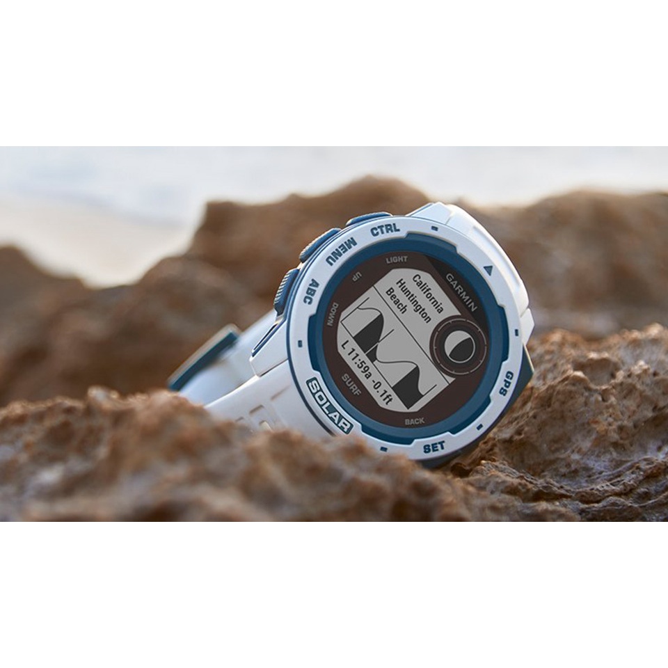 Đồng Hồ Thông Minh Theo Dõi Vận Động Theo Dõi Sức Khỏe Garmin Instinct Solar - Surf Edition - Hàng Chính Hãng