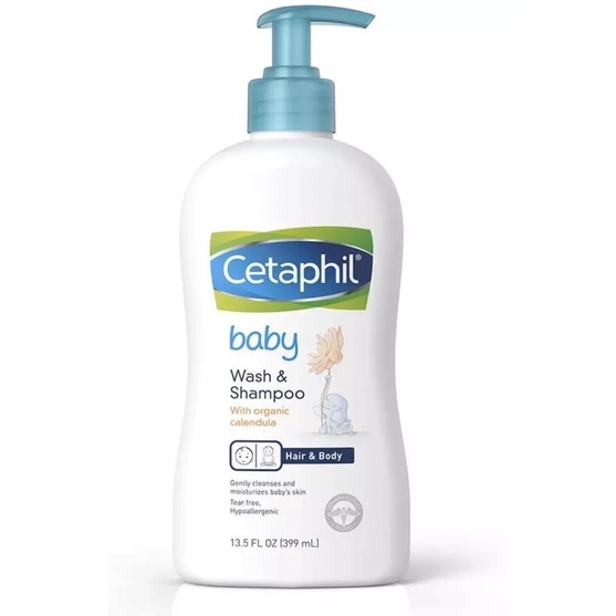 Sữa tắm cetaphil baby 399ml mỹ