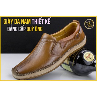 [HOT] Giày lười nam da bò nhập khẩu xu hướng thời trang hè này chính hãng pani