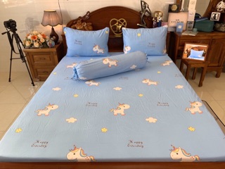 Drap cotton Hàn quốc khổ mền 2x2m