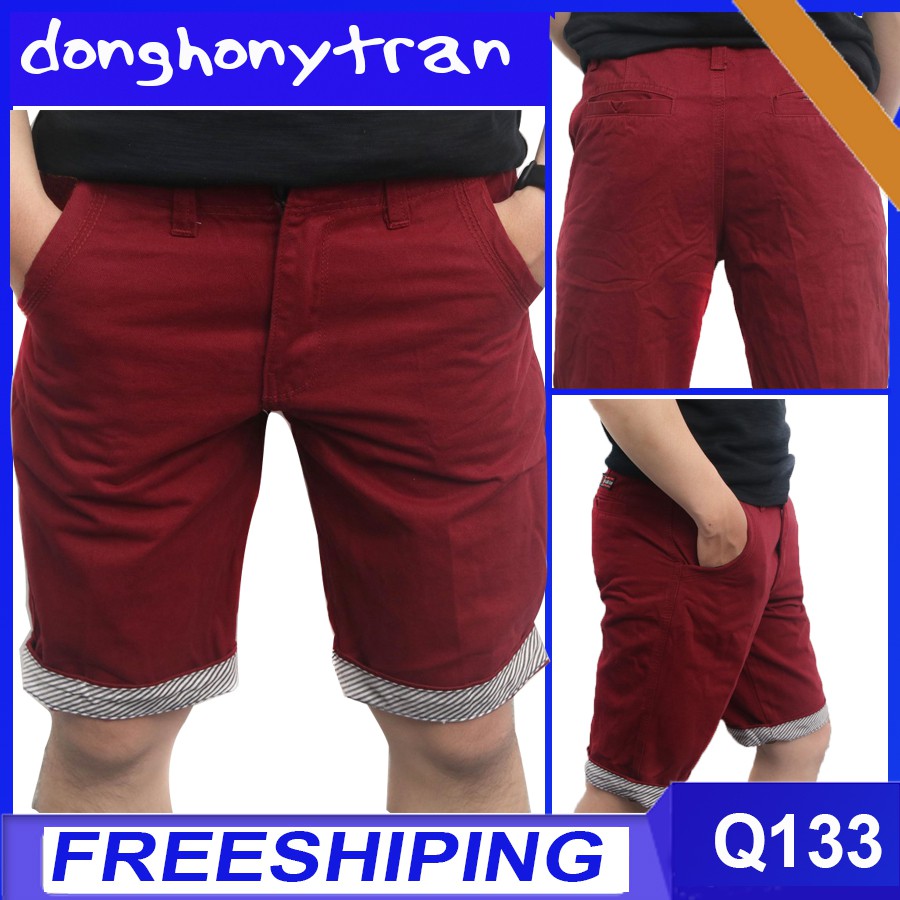 quần short nam Q130 [nhập DONGGIA15 giảm ngay 15k] donghonytran quần lửng nam | BigBuy360 - bigbuy360.vn