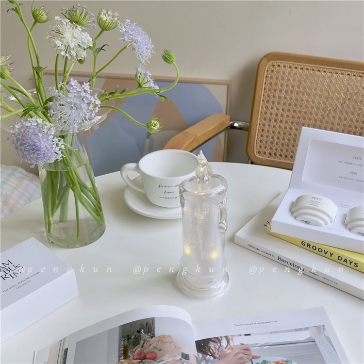 Đèn ngủ trang trí phòng ngủ hình cây nến độc đáo