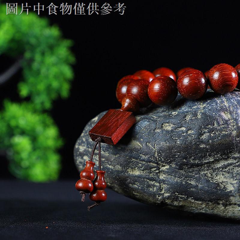 【】【】Vòng Tay Chuỗi Hạt Gỗ Đàn Hương Đỏ Khắc Chữ Phật Giáo Cổ Điển Cho Cặp Đôi Nam Nữ