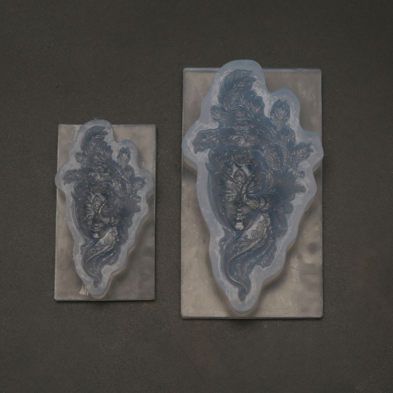 Khuôn Silicone Tạo Hình Cô Gái Nhảy Múa Diy Trang Trí Móc Khóa