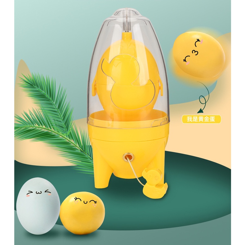 Máy Trộn Trứng TÀU VŨ TRỤ Kéo Bằng Tay (Máy Quay Lắc Trứng) Trộn Lòng Đỏ Và Lòng Trắng Trứng