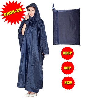 Áo mưa cánh dơi vải dù cao cấp loại lớn 1m4 - che kín 2 người mùa mưa