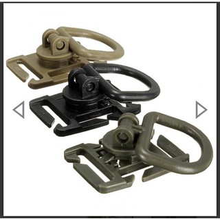Móc Chữ D 25mm Kẹp Dây Balo (Nhiều Màu)