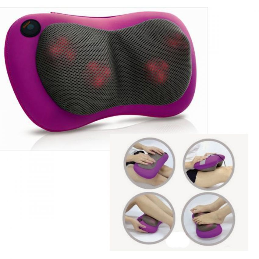 Gối massage hồng ngoại Magic Energy pillow PL-819 (Tím)