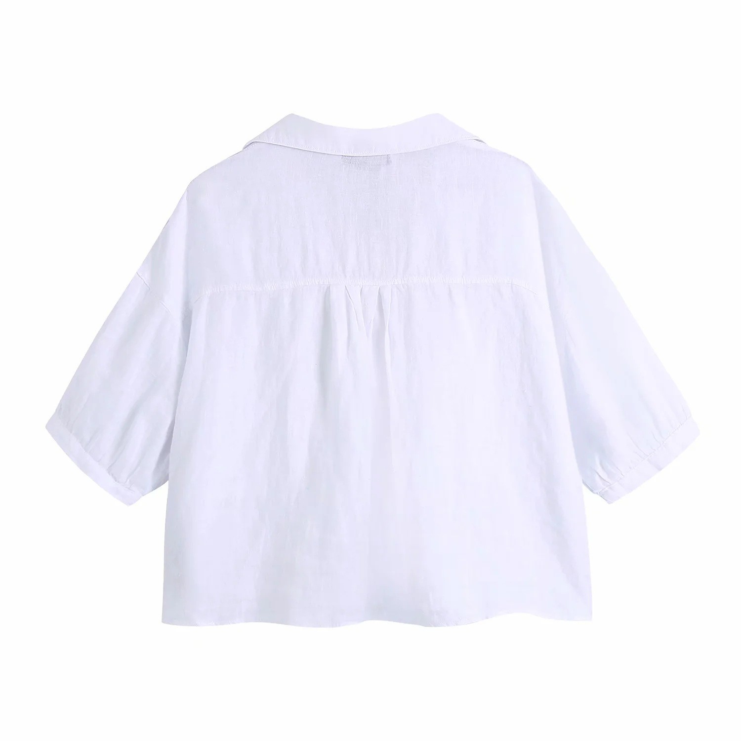 Áo Vải Lanh Màu Trơn Phong Cách Âu Mỹ Thời Trang Mùa Hè 2021 Cho Nữ 6 Màu Lựa Chọn 2402500 38 | BigBuy360 - bigbuy360.vn