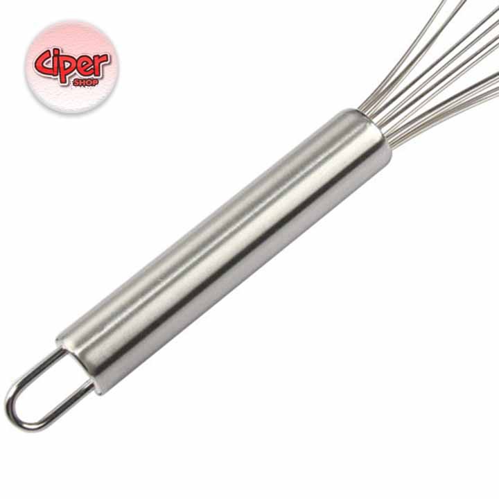 Phới lồng đánh trứng cầm tay inox 8in - 21cm