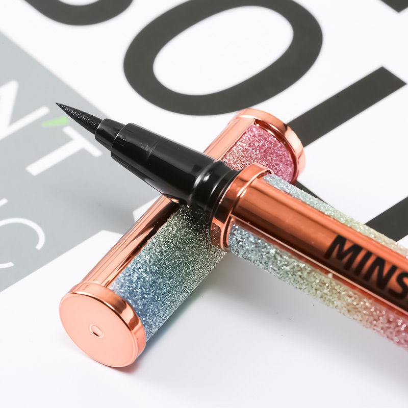 Perfect Star Eyeliner Diary Không thấm nước, chống mồ hôi và lâu trôi Màu trắng nâu cứng đầu mỏng Người mới làm quen