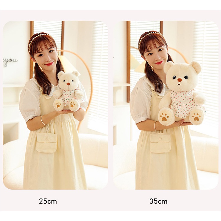 Gấu Lena Nhồi Bông Dễ Thương 25CM