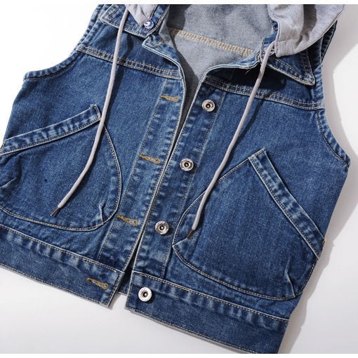 Áo Khoác Denim Có Nón Trùm Đầu Cho Nữ 520.vn | BigBuy360 - bigbuy360.vn