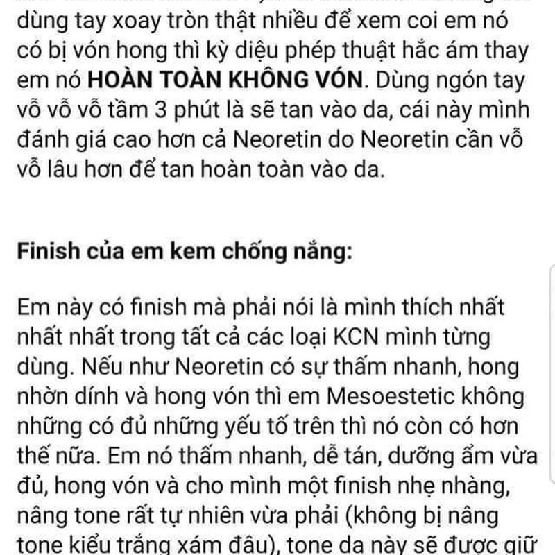 Kem chống nắng Mesoestetic mesoprotech melan 130+ pigment control