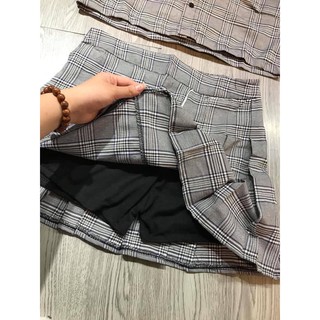 Set váy kẻ caro HOT HIT
