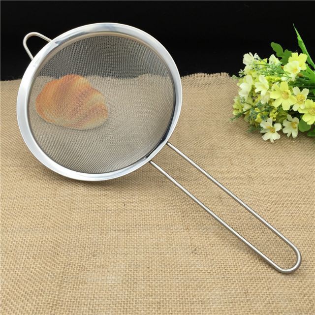 Rây lọc ( cảo viền)cháo và thức ăn siêu min cho bé ăn dặm inox 304 không gỉ, an toàn nhiều kích cỡ - CAOVIEN